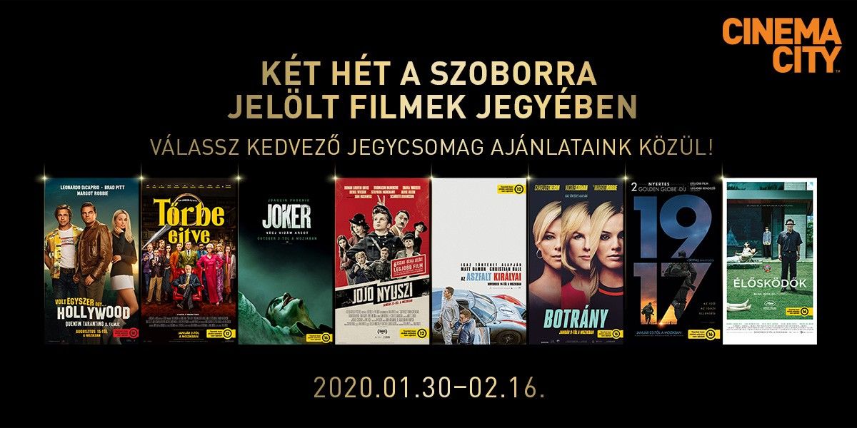 ❏ Oscar-maraton csomagajánlat