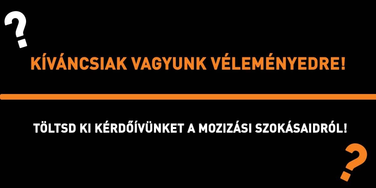 ❏ Tölds ki kérdőívünket