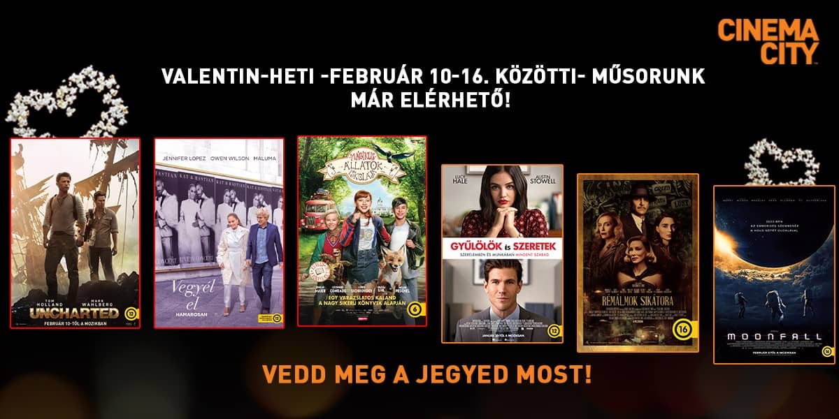 ❏ valentin-heti műsor már elérhető!