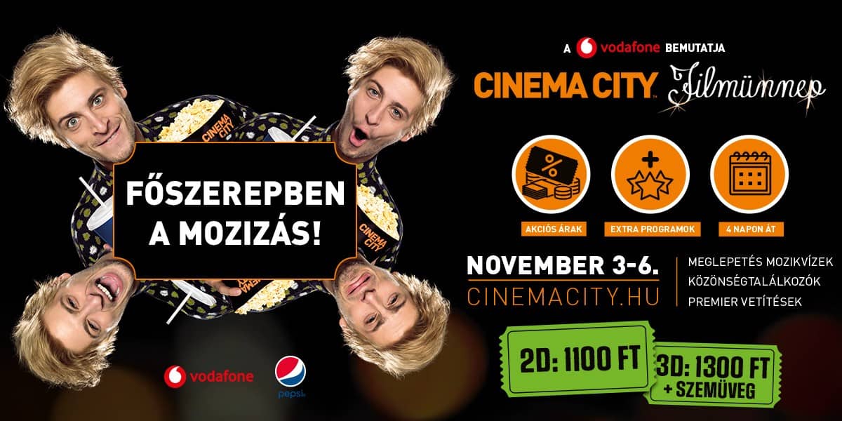 ❏ Cinema City Filmünnep - plakát kép