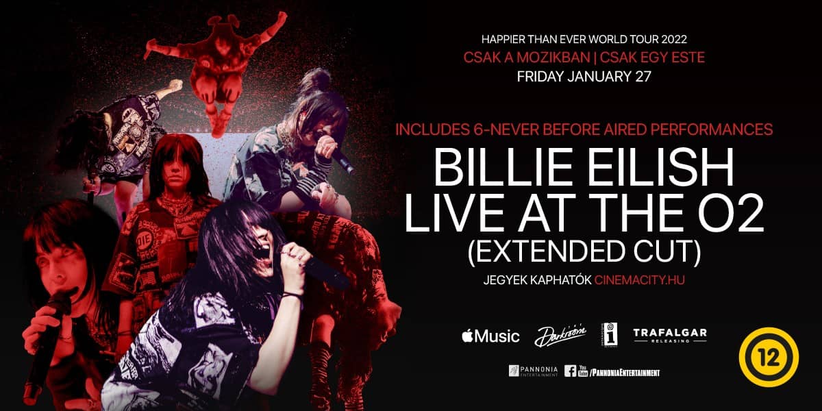 ❏ Billie Eilish koncertfilm január 27-én