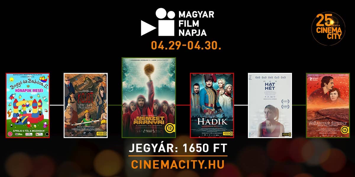 ❏ Magyar film napja 2023.04.29 - 04.30