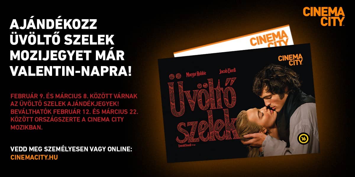 ❏ Üvöltő szelek ajándékjegyek Valentin napra