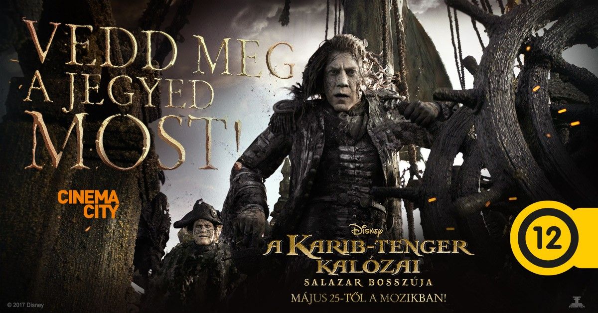 A Karib-tenger kalózai - Salazar bosszúja jegyelővétel