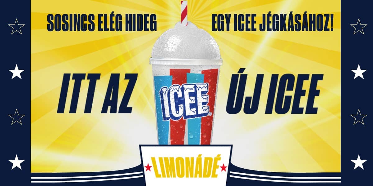 ❏ Itt az új ICEE limonádé