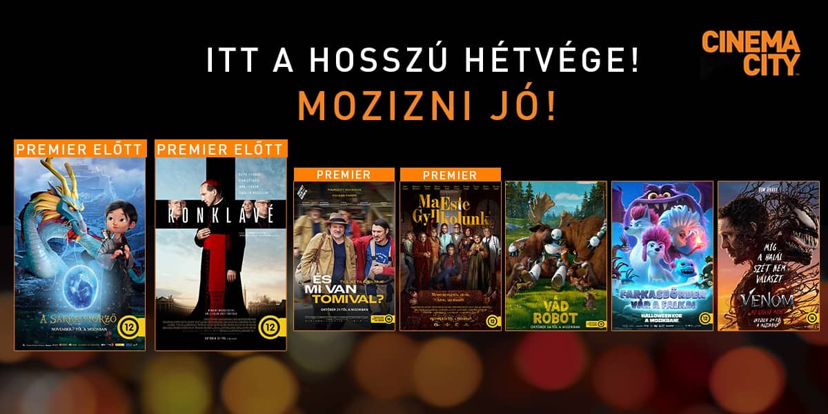 ❏ Itt a hosszú hétvége - mozizni jó!