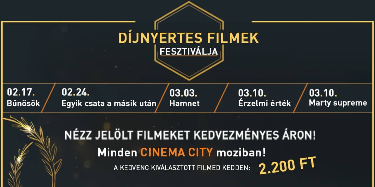 ❏ Díjnyertes filmek fesztiválja