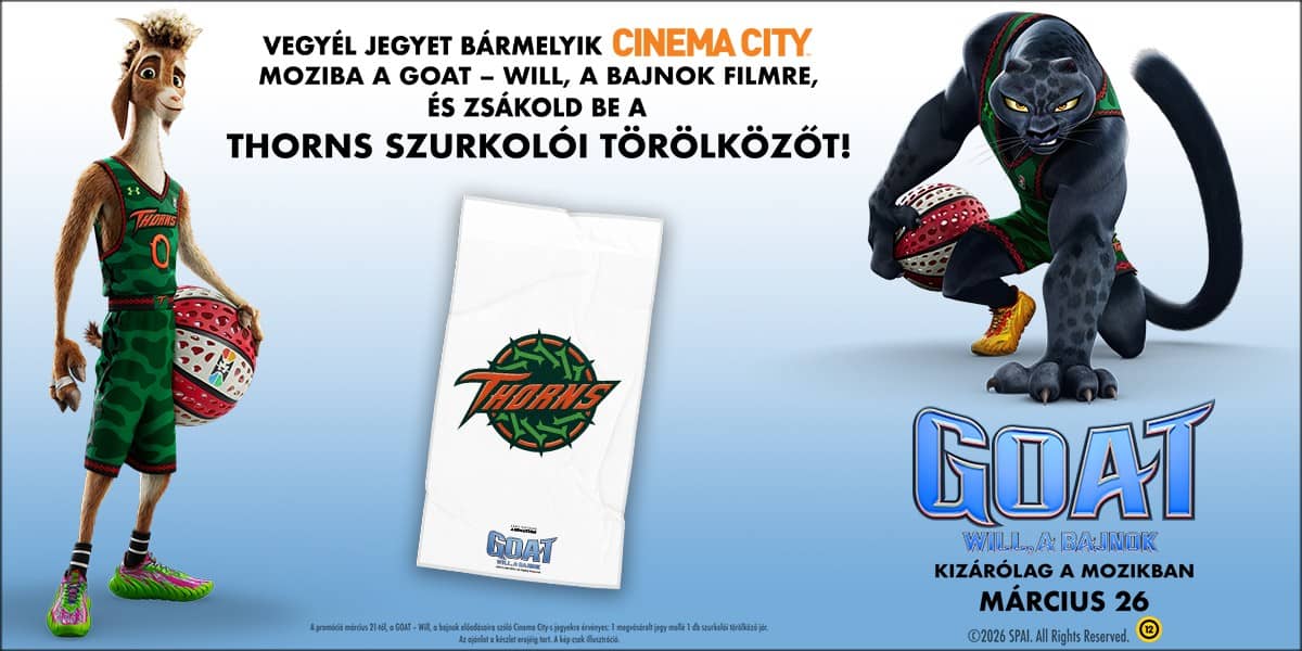❏ GOAT - Will, a bajnok jegyhez ajándék! 