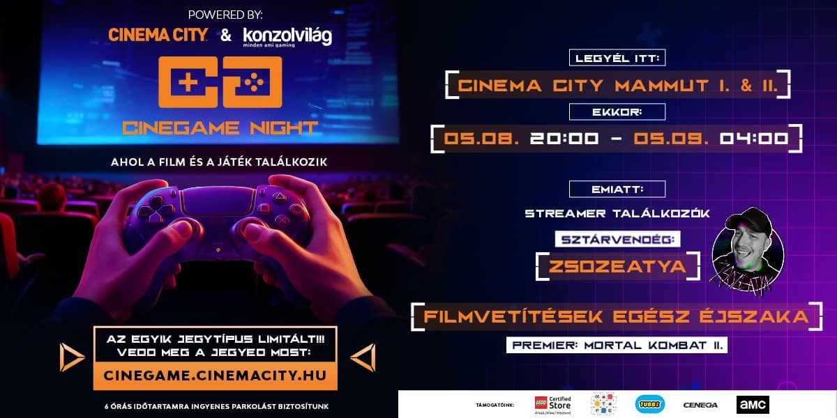 ❏ Cinema CineGame Night