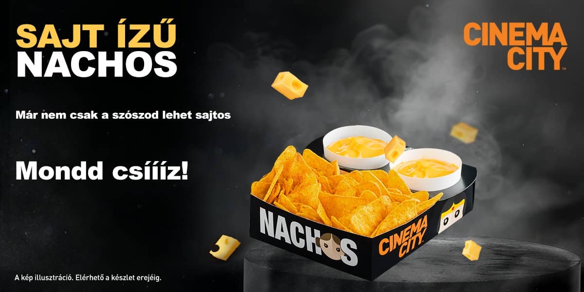 ❏ Sajtos ízű nachos
