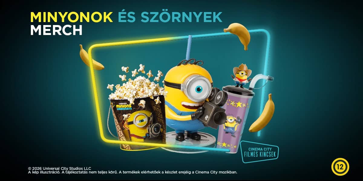 ❏ Minyonok és szörnyek merch-kollekció