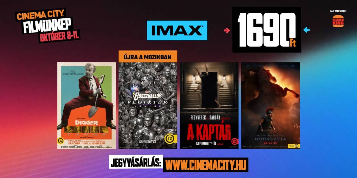 ❏ Cinema City Filmünnep - IMAX